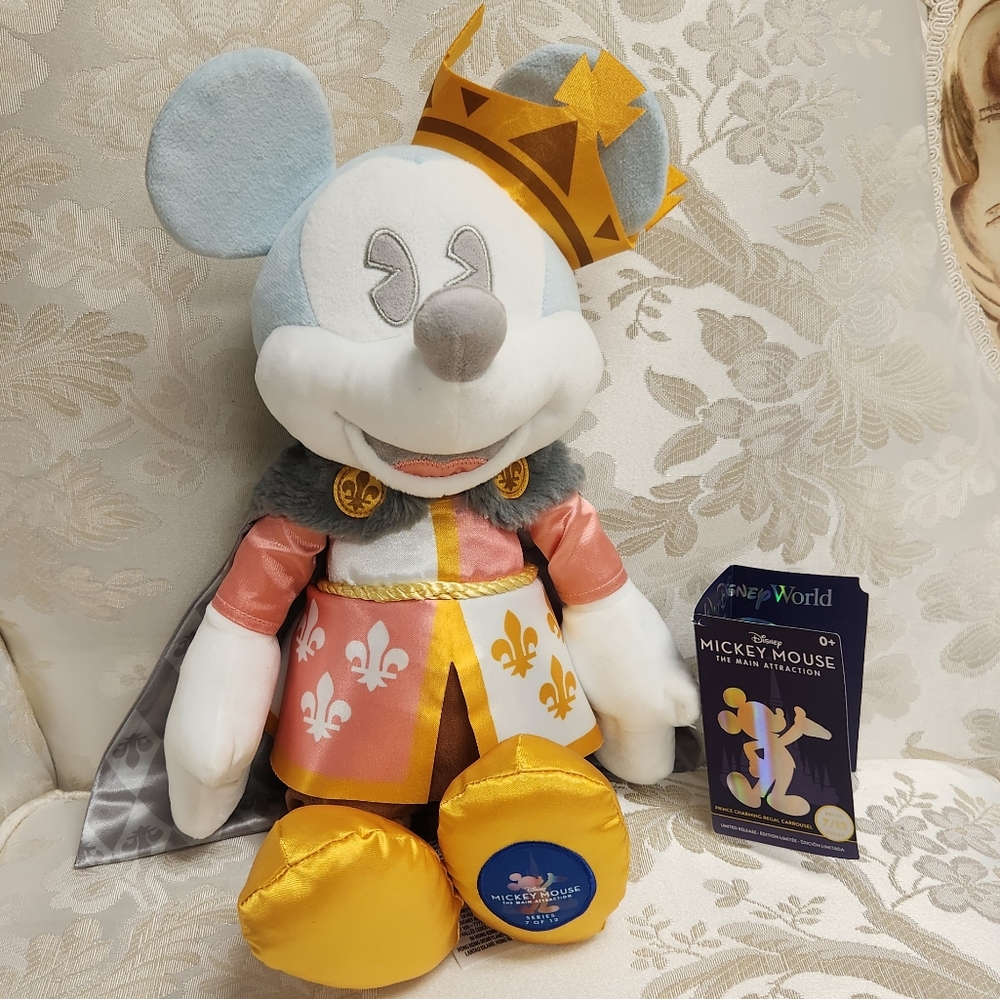 Disney parks 50th Mickey Mouse the main attraction Prince Charming regal